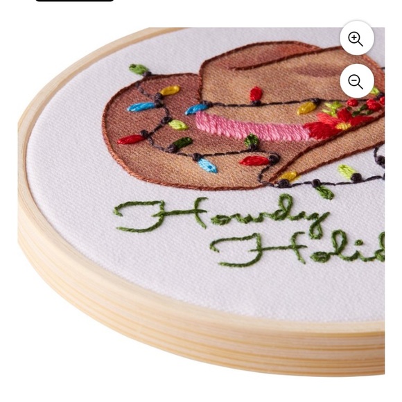 The Pioneer Woman embroidery ornament kit - Picture 6 of 6